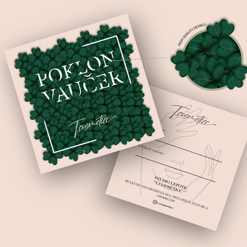 Voucher design 