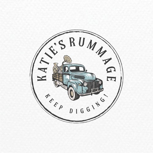A logo needed for our new Etsy store! Reclaimed & vintage handmade