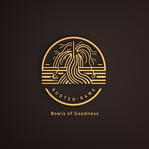 bowls of goodness logo design