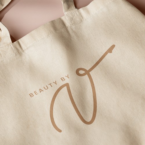 Simple and elegant logo design for a beauty brand