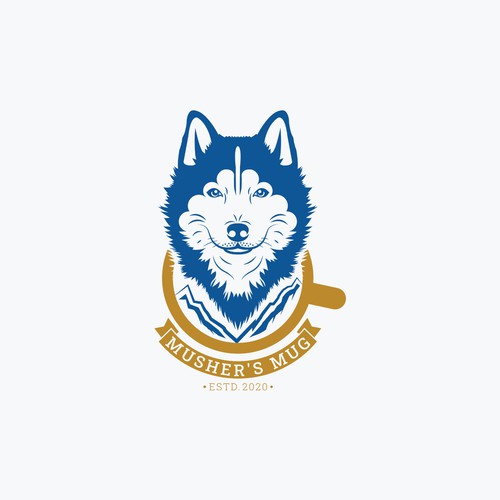 'Musher's Mug' Logo Design Concept