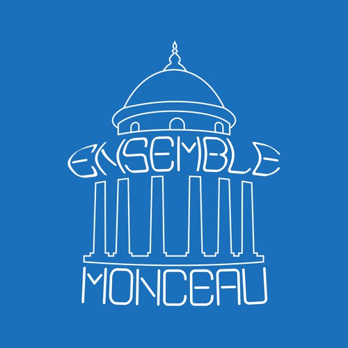 ENSEMBLE MONCEAU LOGO DESIGN