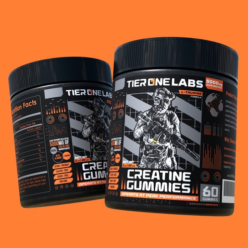 Tier One Labs - Creatine Gummies 