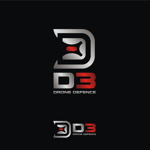 DRONE DEFENCE - Bold and clever logo