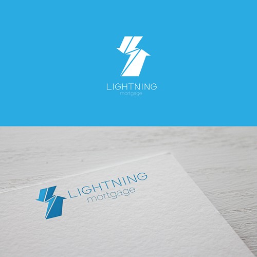Logo concept for Lightning Mortgage