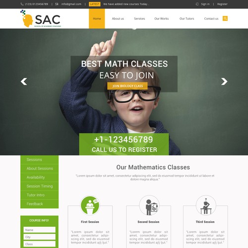 Responsive Design for Australian Tutor Company