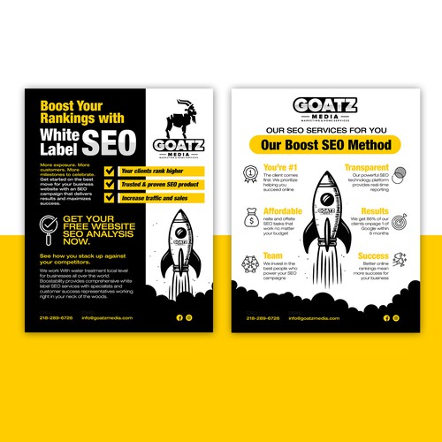 SEO flyer