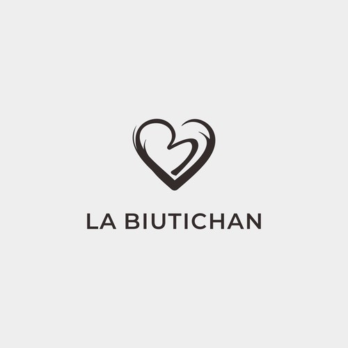 bold logo for La Biutichan