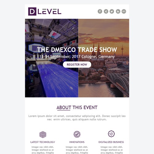 Event Email Design