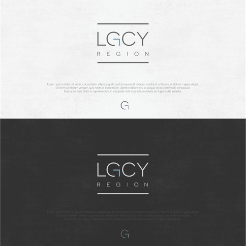 Create "LGCY Region" Image + Symbol from letter "L"