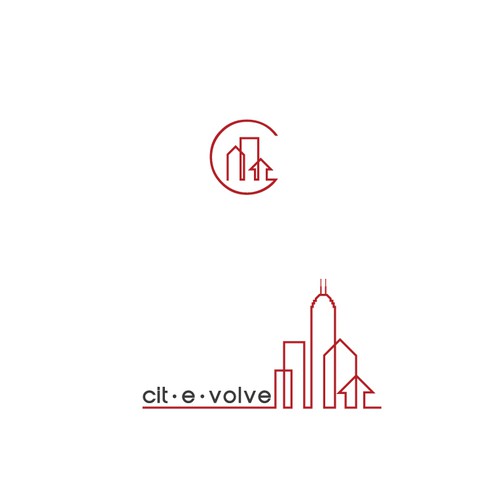 Cit-e-volve logo design