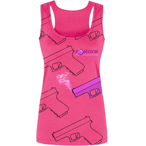 Woman T-Shirt for indoor shooting club.