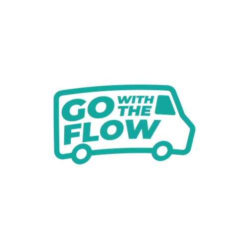 Fun delivery truck logo 