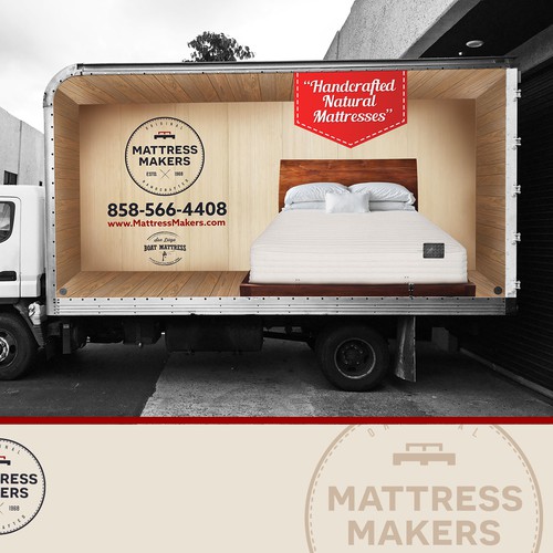Vehicle Wrap for Mattress Makers