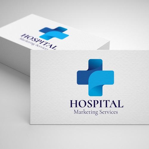 Elegant concept for hospital marketing services