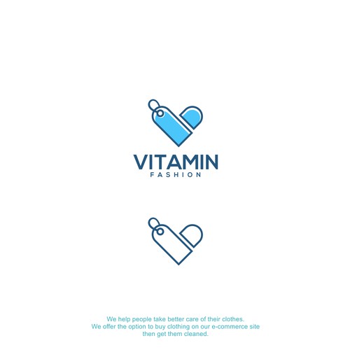 FLAT LOGO FOR VITAMIN FASHION