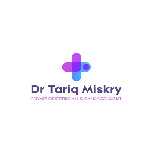 Feminine logo for a private doctor