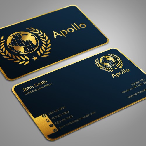 Business Card design for High End Supplement Company
