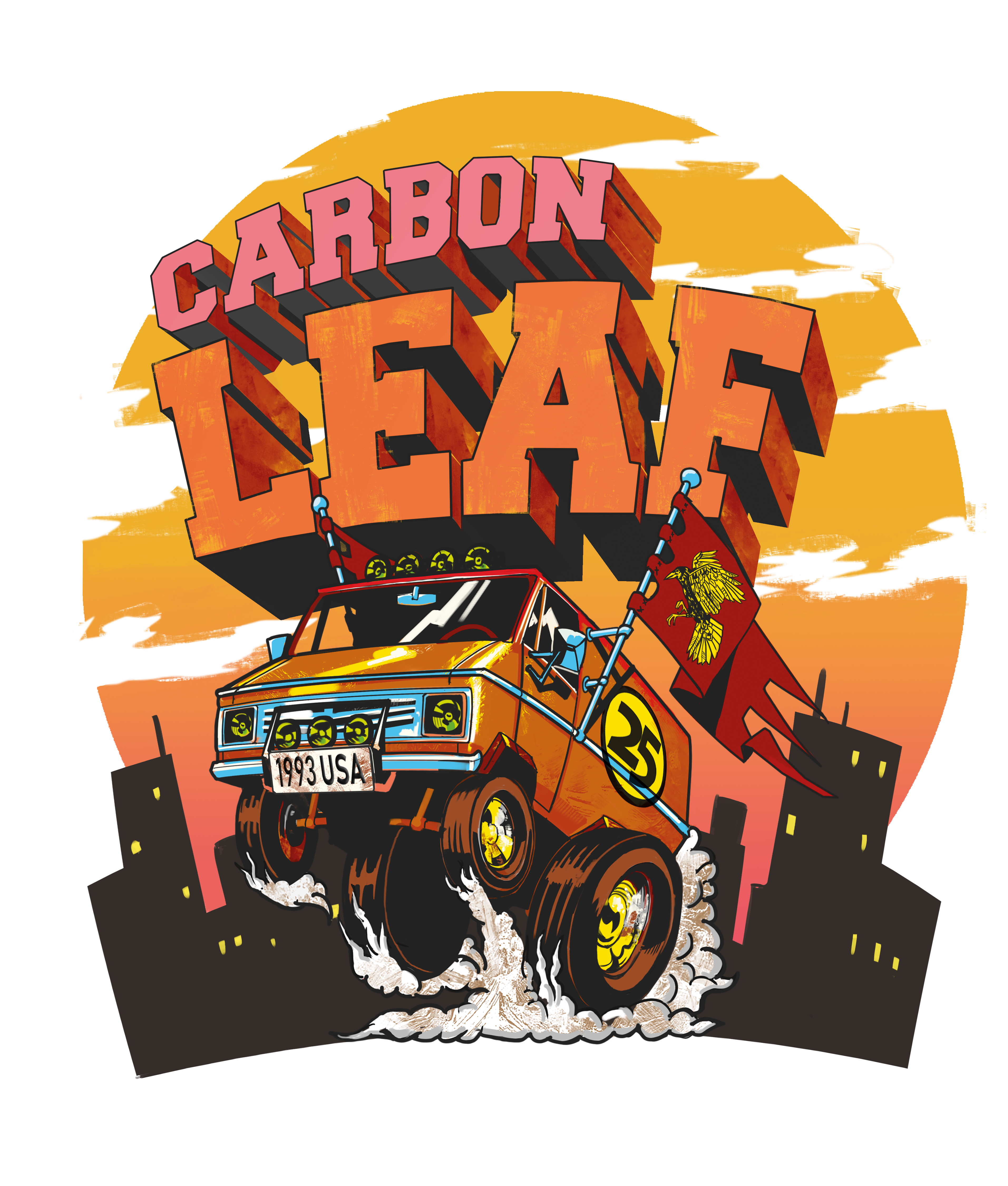 Retro-Inspired Off Road 25th Anniversary Tour Tee