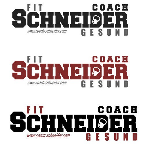 Logo design concept for Coach Schneider