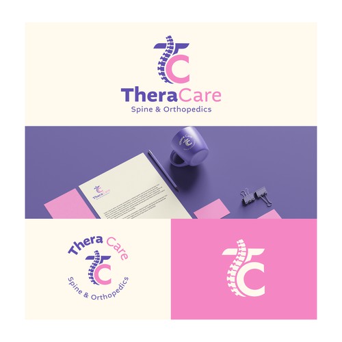Spine & Orthopedics brand identity design