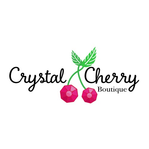Crystal Cherry Logo Concept
