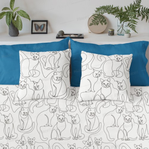 Cat Duvet Cover