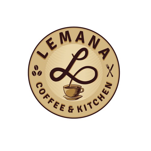 Logo concept for a café and eatery