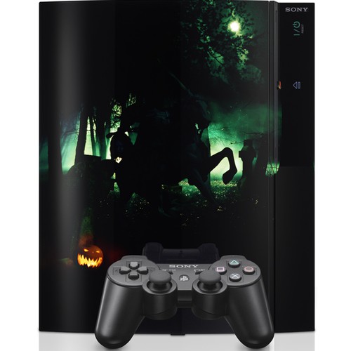 Game console skin design for PS3/Xbox/Wii