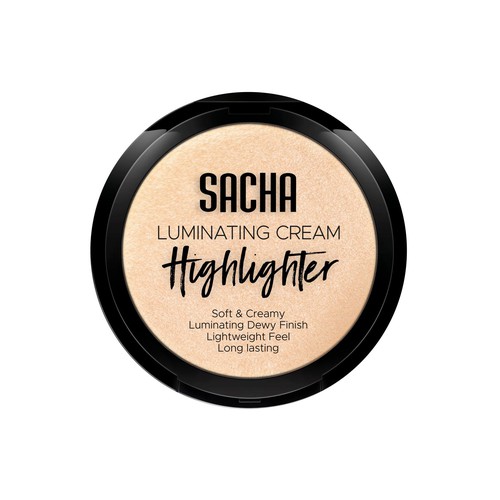 SACHA cosmetics Highlighter design