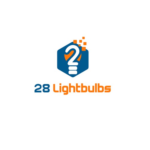 logo concept for 28 Lightbulbs