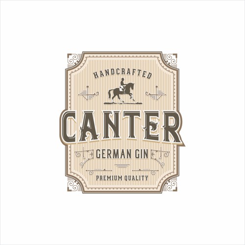 Logo for - CANTER - German Gin