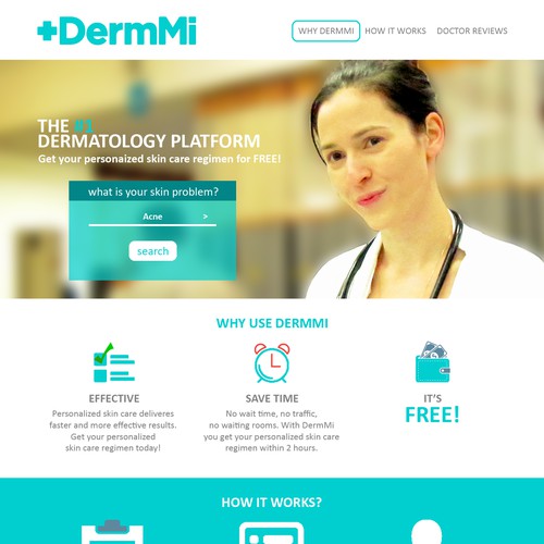 Web Design for Dermatologist