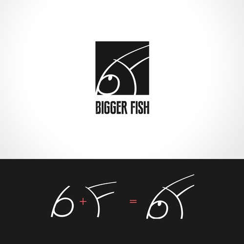 Create a logo for Bigger Fish