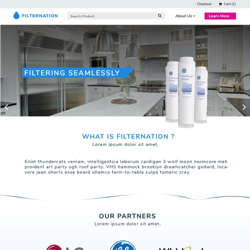 Logo for Water Filter Website