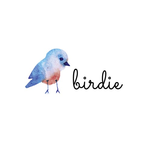 Charming logo design for baby products