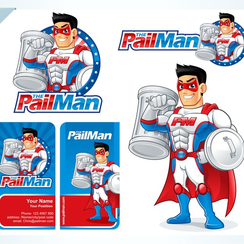 The Pail Man needs a new logo