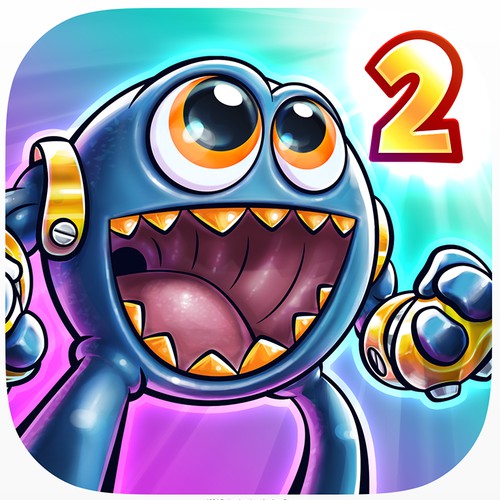 Monster Math 2 iOS App Icon