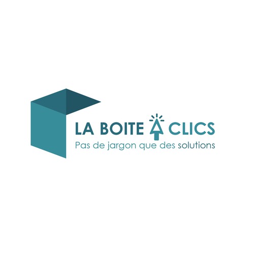 Concept logo pour La Boite A Clics