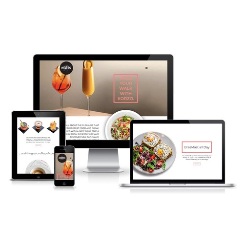 Chicago Cafe website design and develpment