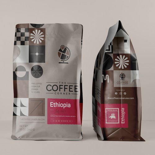 Coffee Bag Design 