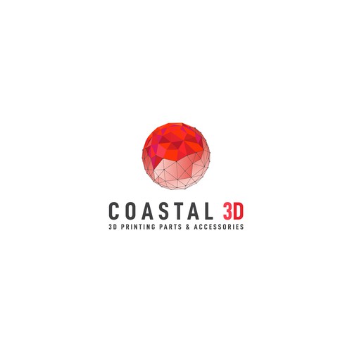 Logo Concept For Coastal 3D