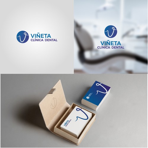 Viñeta Clinica Dental Logo