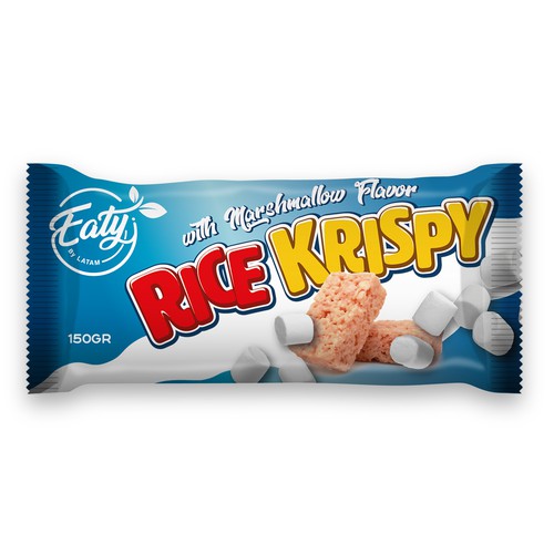 Packaging design for rice crispy