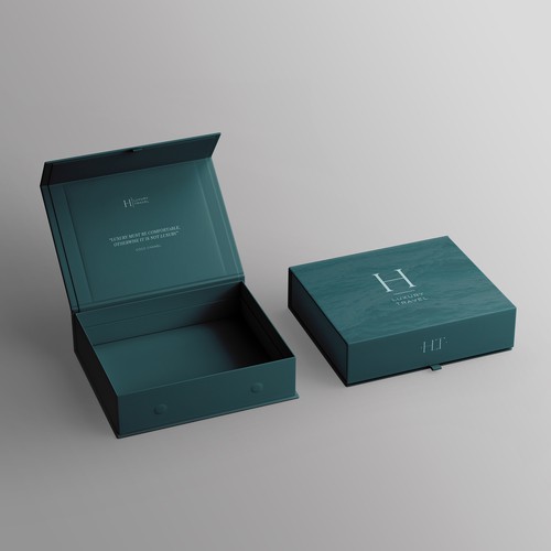 Luxury Travel box design