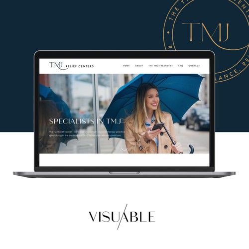 Squarespace Website for a Relief Center