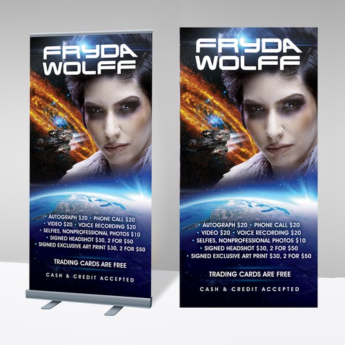 Sci-Fi Trade Show Banner