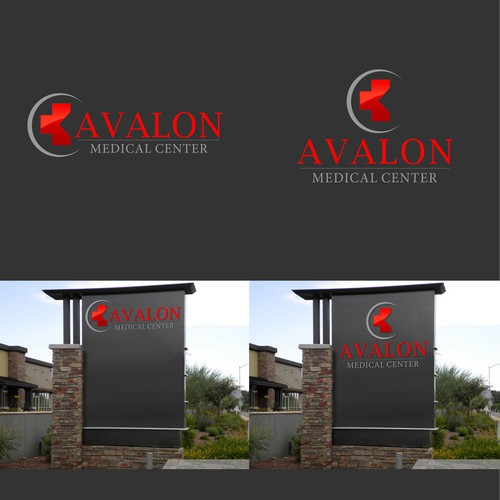 Modern logo for the medical field
