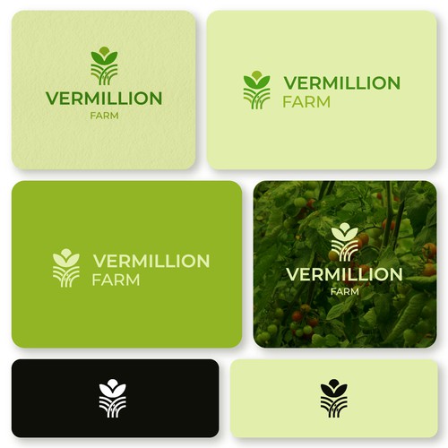 Rejected--Vegetable and Flower Farm Logo