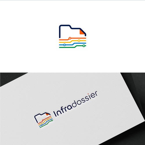 Concept logo created for a software program.